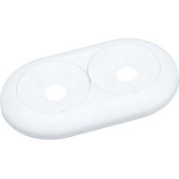 Fränkische Doppelrosette alpex 14 altweiß einstellbar 35-55 mm, 75914800