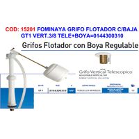 FOMINAYA SCHWIMMERHAHN MIT NIEDRIGEM GT1 VERTIKAL 3/8 TELE + BOJE 0144300310