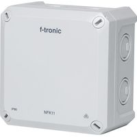 F-TRONIC FR-Abzweigkasten Neptun Compact, 110x110x67 mm, grau