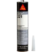 Cola de masilla multiusos SIKA Sikaflex 221 - Negro - 300ml