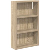 vidaXL Armoire murale de salle de bain Chêne Sonoma 30 x 10 x 50 cm