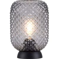 Lampada da tavolo Spring Reishi cilindrica 40W vetro