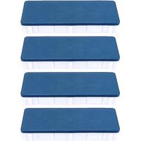 4 palettes en plastique