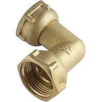 Coude laiton à visser femelle 3/4'' (20/27) - écrou prisonnier femelle 3/4'' (20/27)