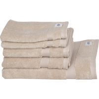SCHÖNER WOHNEN toalla CUDDLY - Set de 5 50x100 cm, naturaleza