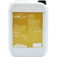 SoluCocc 5L – Complemento nutricional para gallinas, conejos y faisanes – Apoyo intestinal en situaciones de alta carga ambiental
