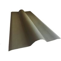 Bitumen-First für Wellplattendach L 1m / B 44cm - Grün, Dicke 0,1cm