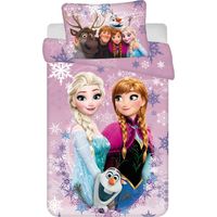 Disney Frozen Kinder-Bettwäsche aus Baumwolle, 140x200 cm & 70x90 cm