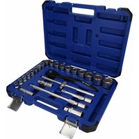 BRILLIANT TOOLS Juego de llaves de vaso de 1/2" - BT022025