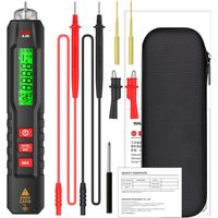Pen-Type Digital Multimeter 1.9" Bicolor Screen Voltage Capacitance Frequency Measurement