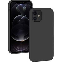 Cover custodia tpu nera opaca compatibile modello IP 12 5.4 smartphone morbida