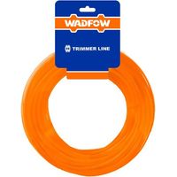 WADFOW 3 mm x 9 m runder Trimmerfaden, hochfest, effizientes und langlebiges Schneiden