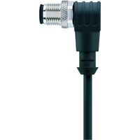 Escha 8043833 Sensor-/Aktor-Steckverbinder, konfektioniert M12 Stecker, gewinkelt 5.00 m Polzahl Sen