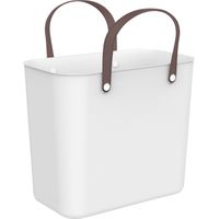 Rotho Multibag Style 25 L Albula mistletoe white Allzwecktasche Einkaufstasche Einkaufskorb