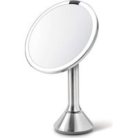 Simplehuman - Kosmetikspiegel mit LED-Dual-Light-Beleuchtung, Edelstahl gebürstet ST3052