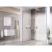 Ravak Walk-In - Paroi de douche Walk-In Wall 80x200 cm, chrome/verre transparent GW9W40C0SZ1