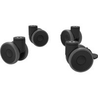 Set roues pour soubassements Bakerlux Shop.Pro et Mind.Maps- Unox
