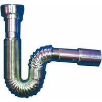 Tube d'évacuation pour évier 1"1/2 x 32 350/750 chromé