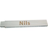 Zollstock Nils 2 m weiß Zollstock