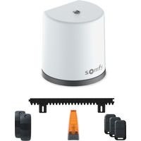 SOMFY 1246290 - Motorisation de portail coulissant Freevia Essential RTS - Livrée avec 3 télécommandes Keypop, feu clignotant, photocellules, et 4m de crémaillère