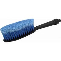 Satra, hidrolimpiadora con cepillo para coche, herramienta de lavado, cerdas suaves, distribución de agua integrada, uso profesional y doméstico, color resistente al agua