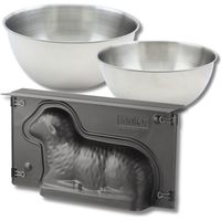 Set pâtisserie avec moule 3D agneau de Pâques 900 ml, 2 bols à mixer et spatule Zenker