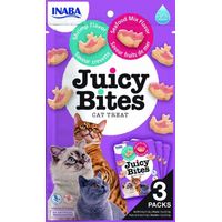 Inaba Juicy Bites - Friandises pour chats aux crevettes et aux fruits de mer