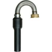 RACCORD DE TRANSITION PE-TUYAU FLEXIBLE INOX Dimensions : 32 x 1"