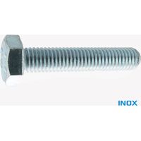 VISWOOD Metallschrauben Sechskantkopf TH - Edelstahl A2 - Ø10 x 25 mm - Packung mit 25 Stück - 9332102516B