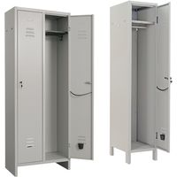 ARMADIO SPOGLIATOIO 'PRATIKO' 1 posto - cm L.36 x P.34 x H.180 - PROMETAL