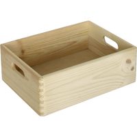 Caisson à jouets Maxine en bois 20x30x14