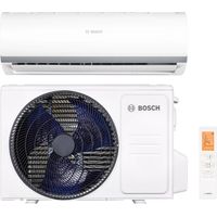 Bosch – Climatiseur réversible 5,3 kW – Mono-Split mural avec technologie Inverter – Classe A++ en froid, R32, silencieux 25 dBA