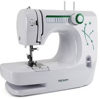 Trionfo ETF1527 Macchine da cucire nazionale bianco / verde 33,5 x 14,5 x 24 cm
