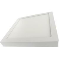 Plafoniera led quadrata 24w da soffitto, parete con rifinitura bianca 30x30cm 3000k