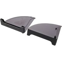 Support hotte vitrée D+G noir – Compatible VALHC60XTR 936195 – Matériau durable – Largeur 60cm pour installation facile – Valberg