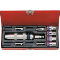 Coffret de tournevis king tony 10 pièces acier