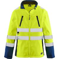 BIG Arbeitsschutz BIG Warnsoftshelljacke Pittsburgh Gr. M gelb-navy