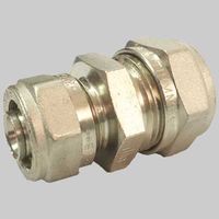 RACCORDO A COMPRESSIONE DIRITTO DOPPIO RIDOTTO TIEMME - 20 x 16