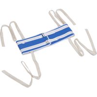 Sangle de contention de lit en tissu composite doux, confortable et respirant, ceinture de contention lombaire pour patients âgés