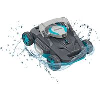 Bestway Robot piscine sans fil Platine nettoyage fond plat 20 m² max