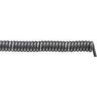 LAPP 70002760 Spiralkabel SPIRAL H07BQ-F 1500 mm / 4500 mm 5 G 1.50 mm² Schwarz 1 St.