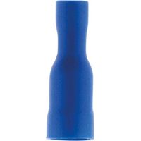 10 cosses fiches femelles Ø5mm - Bleu - Zenitech
