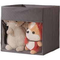 Coffres de Rangement Plats en Tissu Non Tissé – Cubes Multifonctions Rétractables pour Cellier, Salon & Placard – Lot de 4