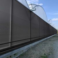 Filet Brise-vent - ombrage noir- 165 gr/m² - Long 15 m, Larg 6 m