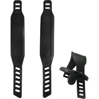 Sangles de pédales de vélo, sangles de pédales de vélo d'appartement, sangles de pédales, universelles, 1 paire
