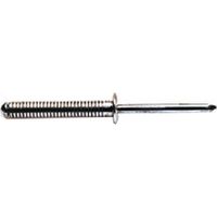 250 Rivets Aveugles Cannelés Tête Ronde GOVIS TRS 4.8 x 30 mm - Aluminium/Acier - D-Work