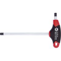 HAFU Sechskant Stiftschlüssel 2K T-Griff mit Seitenabtrieb 6,0 mm Länge 150 mm