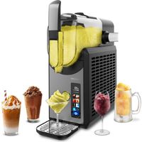 Cecotec Máquina de Granizado Heladera 2,6L Twist&Ice 2600. 220W, Bebidas en 15-60mins, 1,9L para Ingredientes, Control Táctil