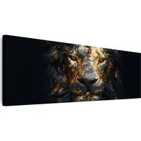 Bild auf italienischer Leinwand, 90 x 60 cm – eklektischer Stil – Tiere. Bild auf italienischer Leinwand, 120 x 80 cm – eklektischer Stil – Tiere.