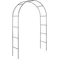 Arche de Jardin, Arceau à rosiers Tuteur Colonne de Jardin Arche à rosiers, 240x140x37cm